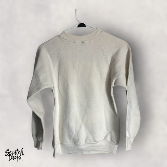 Vintage 1985 Jerzees by Russell Sweatshirt Womens Small Made in USA - Picture 4 of 4